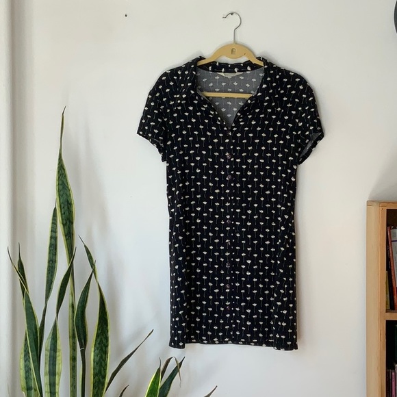 Vintage collared mini dress from express international - Picture 1 of 5